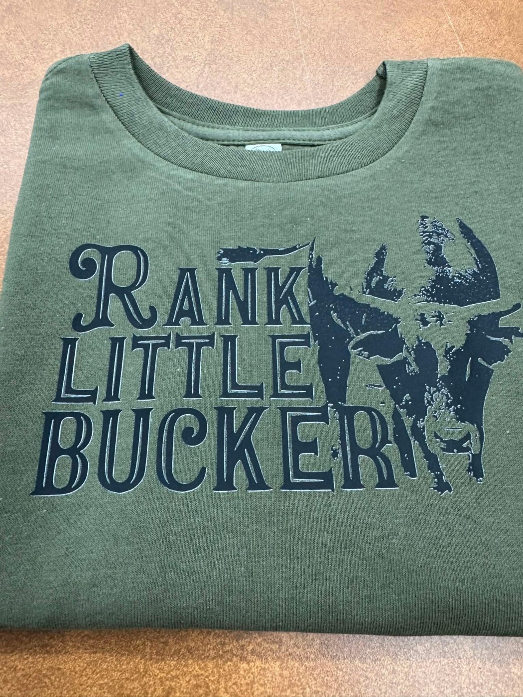 Green Rank Little Bucker custom printed shirt